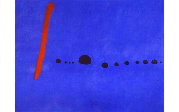Joan Miró · “Azul II”