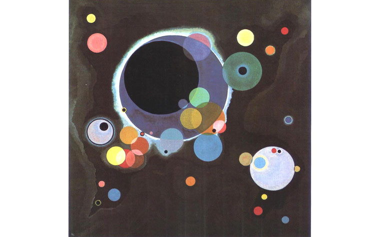 Wassily Kandinsky · “Varios círculos”  