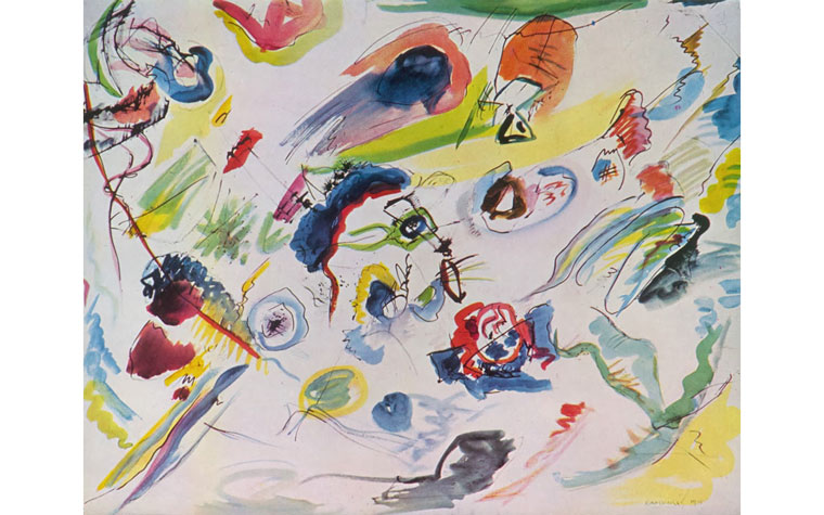 Wassily Kandinsky · “Acuarela sin título”  