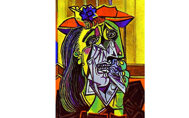 Pablo Picasso · “Mujer llorando”