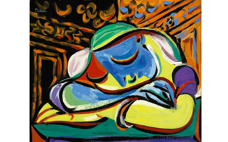 Pablo Picasso · “Joven dormida” 