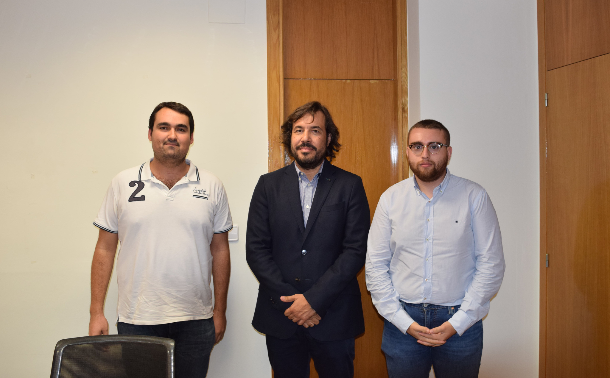 Imagen de la reciente reunión del consejero Motas con representantes del Consejo de Estudiantes de la Universidad de Murcia
