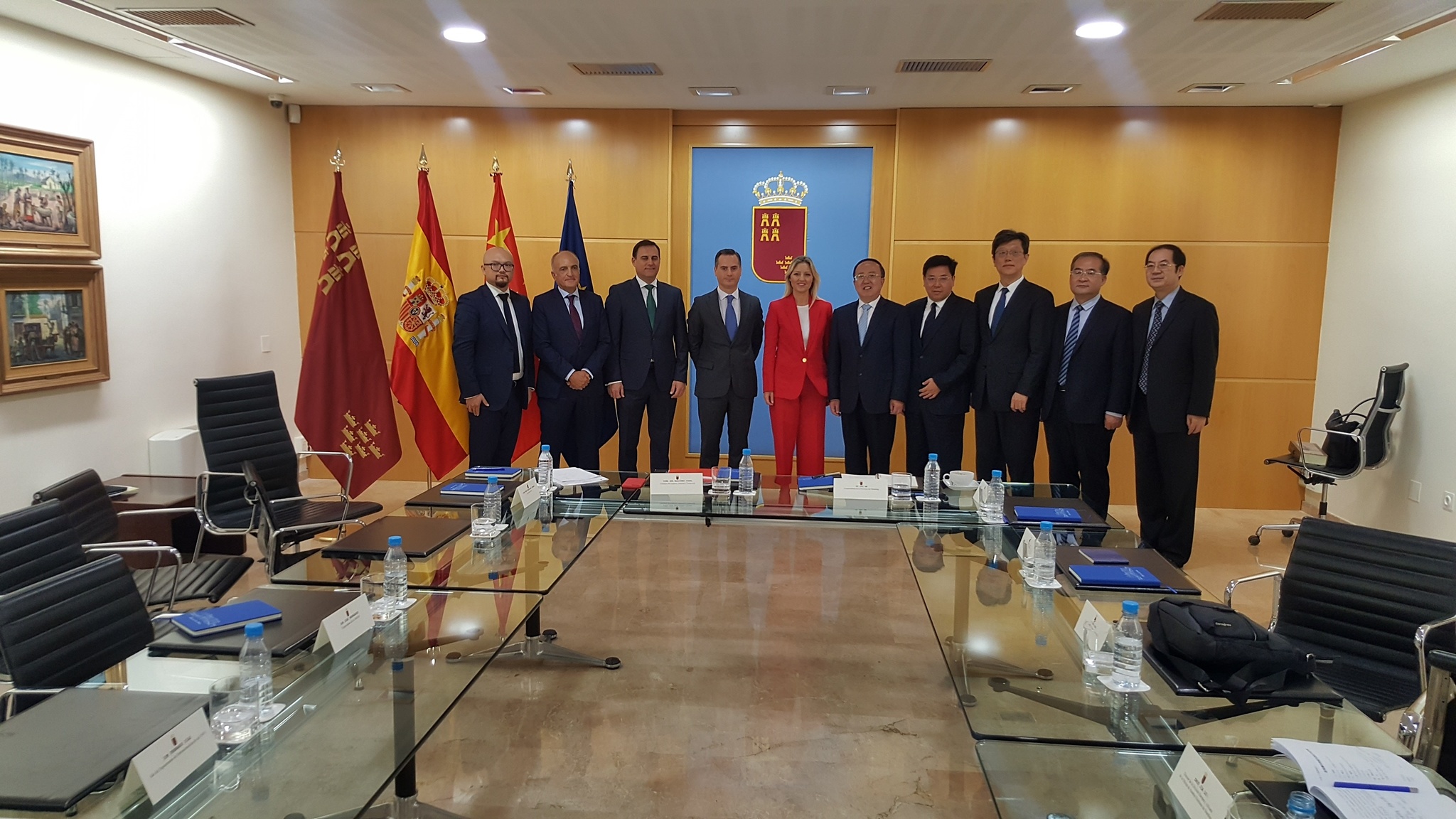 Visita delegación China
