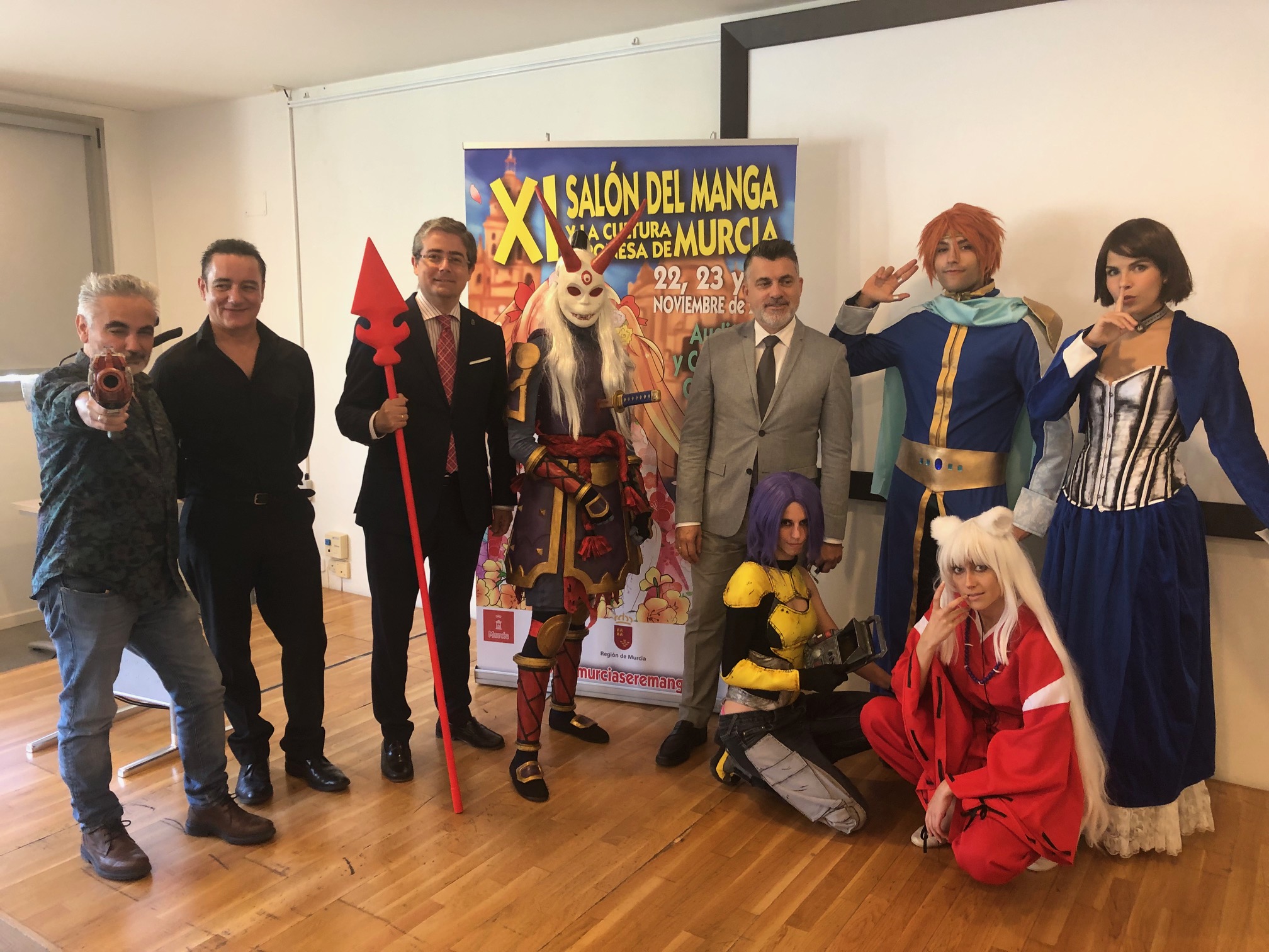 Imagen de la presentación del XI Salón del Manga de Murcia