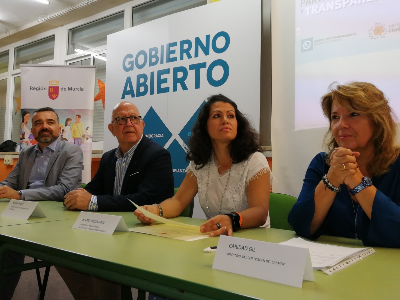 Entrega de los premios de 'Participación ciudadana, transparencia y buen gobierno de la Región de Murcia'
