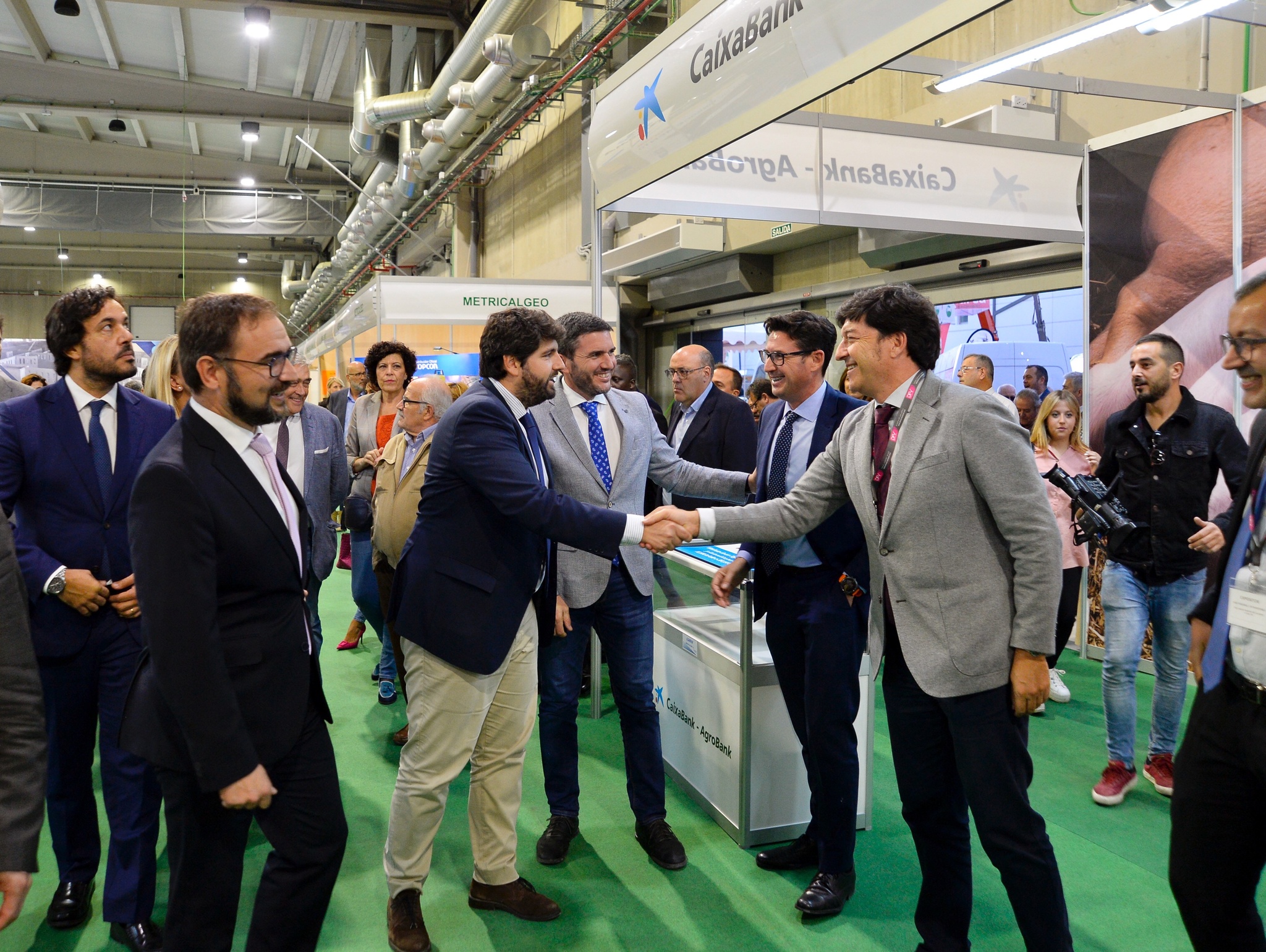 El presidente de la Comunidad, Fernando López Miras, asiste a la inauguración de la 52 edición Feria Ganadera, Industrial y Agroalimentaria, Sepor 2019