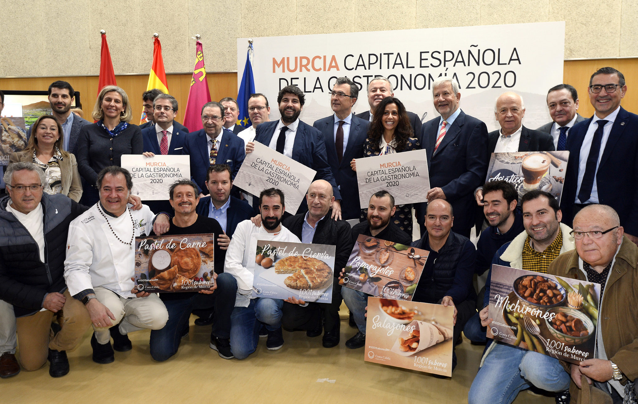 López Miras participa en la presentación del proyecto de Murcia como 'Capital Española de la Gastronomía 2020'