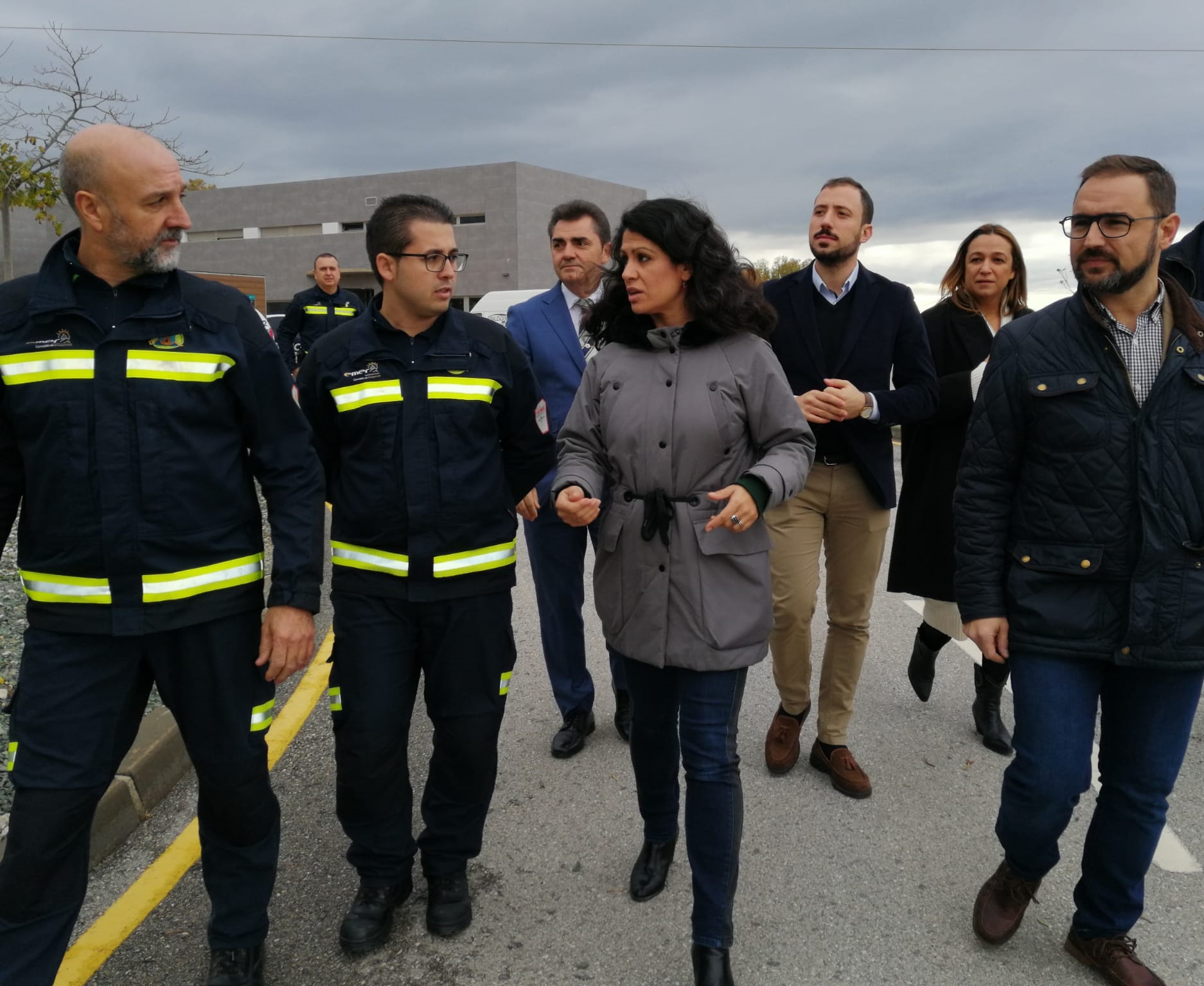 La consejera de Transparencia visita el centro Integral de Emergencias y Seguridad Local de Lorca