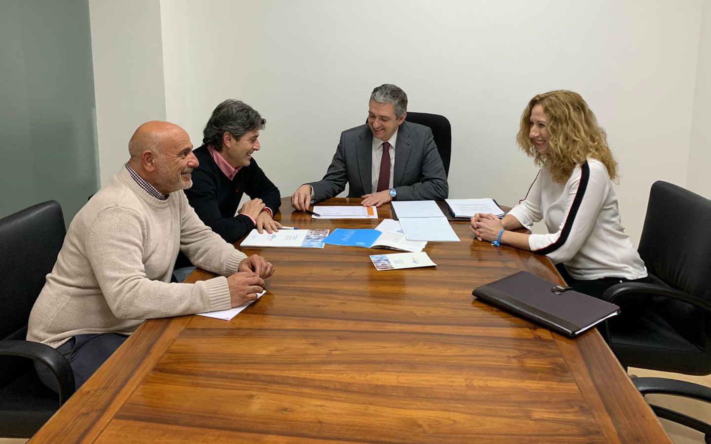 Reunión con representantes de Adeirmur (Asociación de empresas de inserción de la Región de Murcia) para analizar el escenario actual de las empresas de inserción