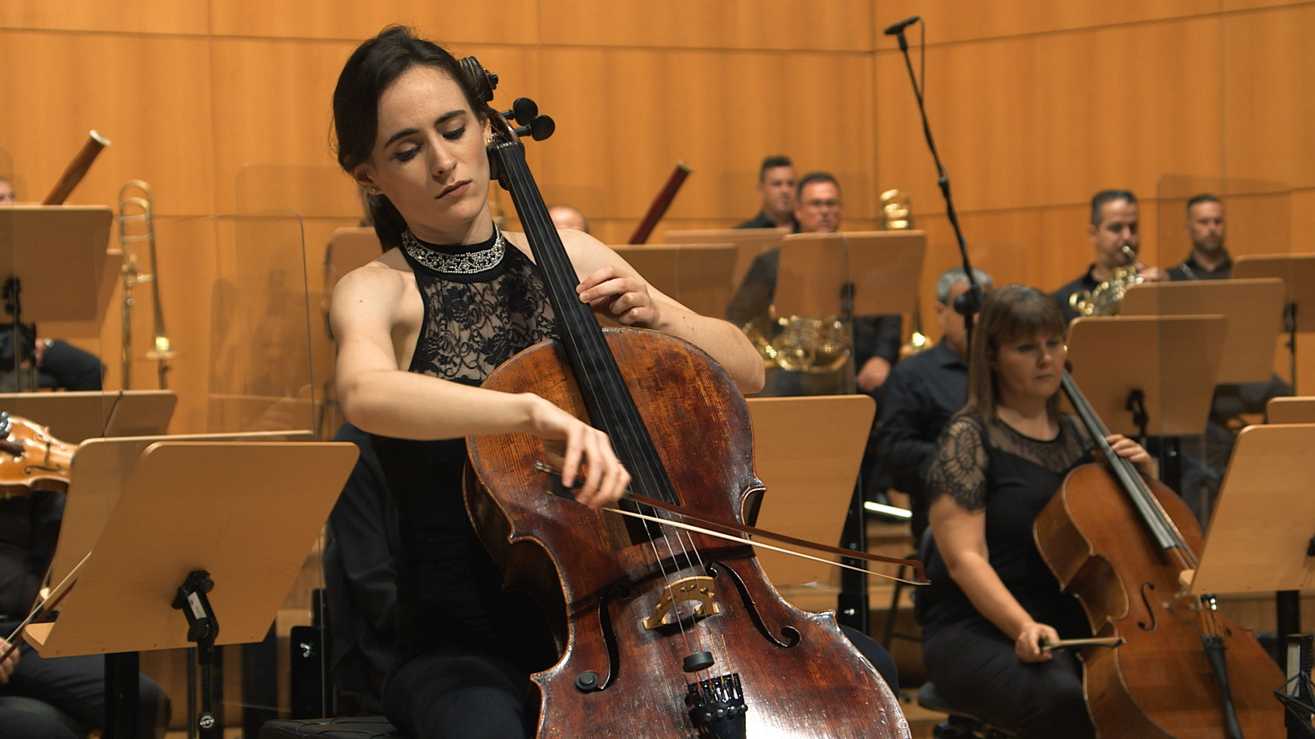 La violonchelista murciana Inés de Juan