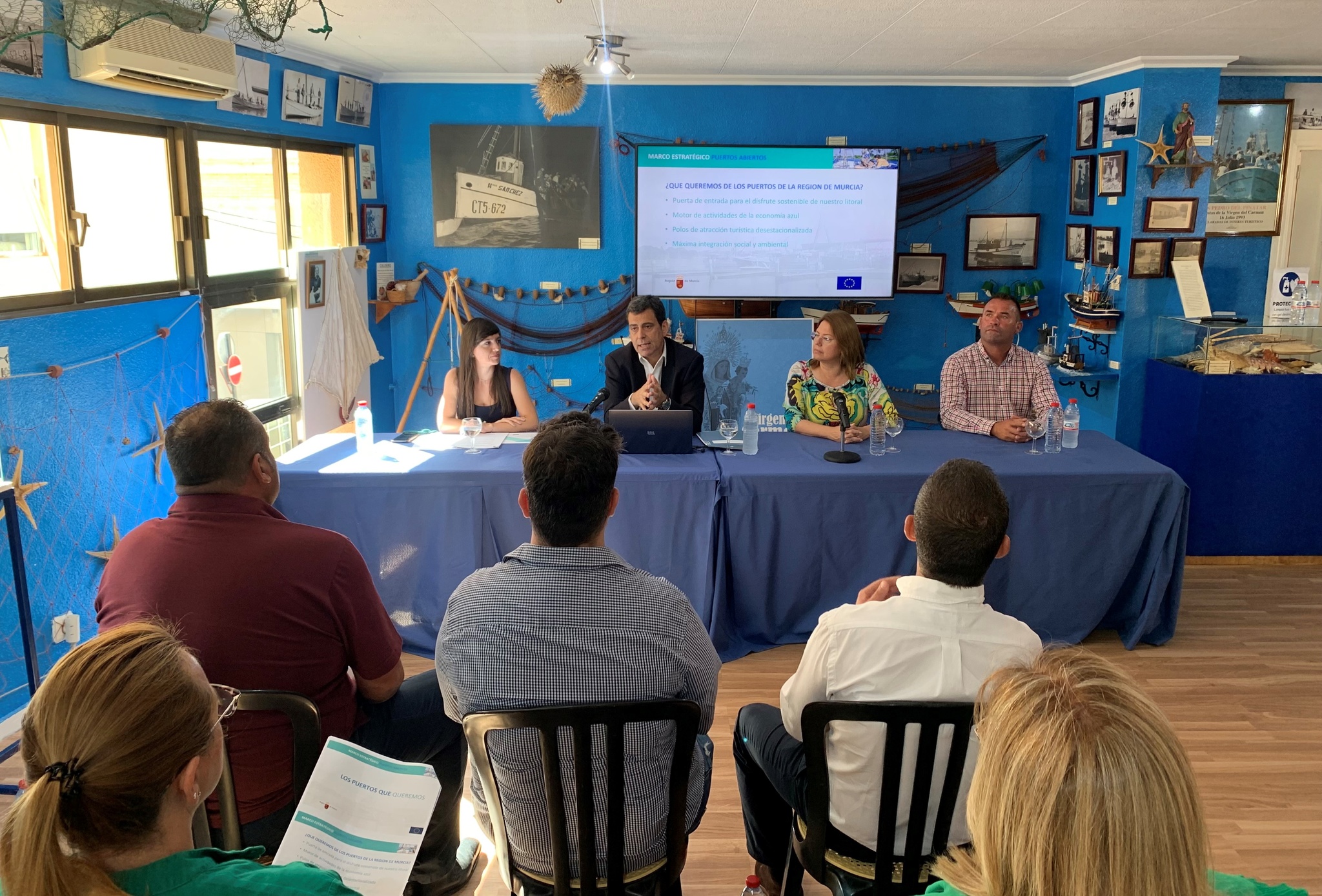 Presentación del Marco estratégico de puertos abiertos' las Cofradías de Pescadores de la Región de Murcia