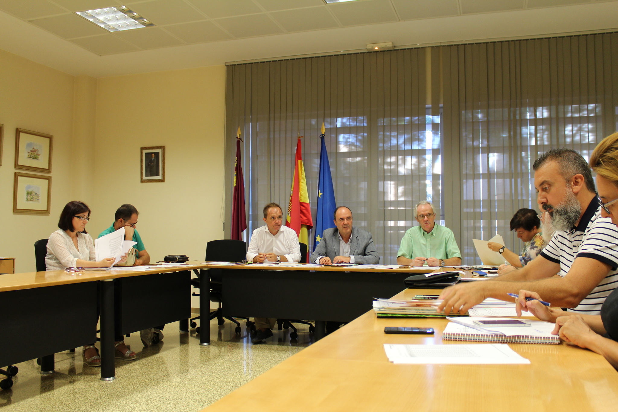 El director general, Fulgencio Pérez, preside la reunión del grupo de trabajo de hortícolas de la Comisión Territorial de Seguros Agrarios