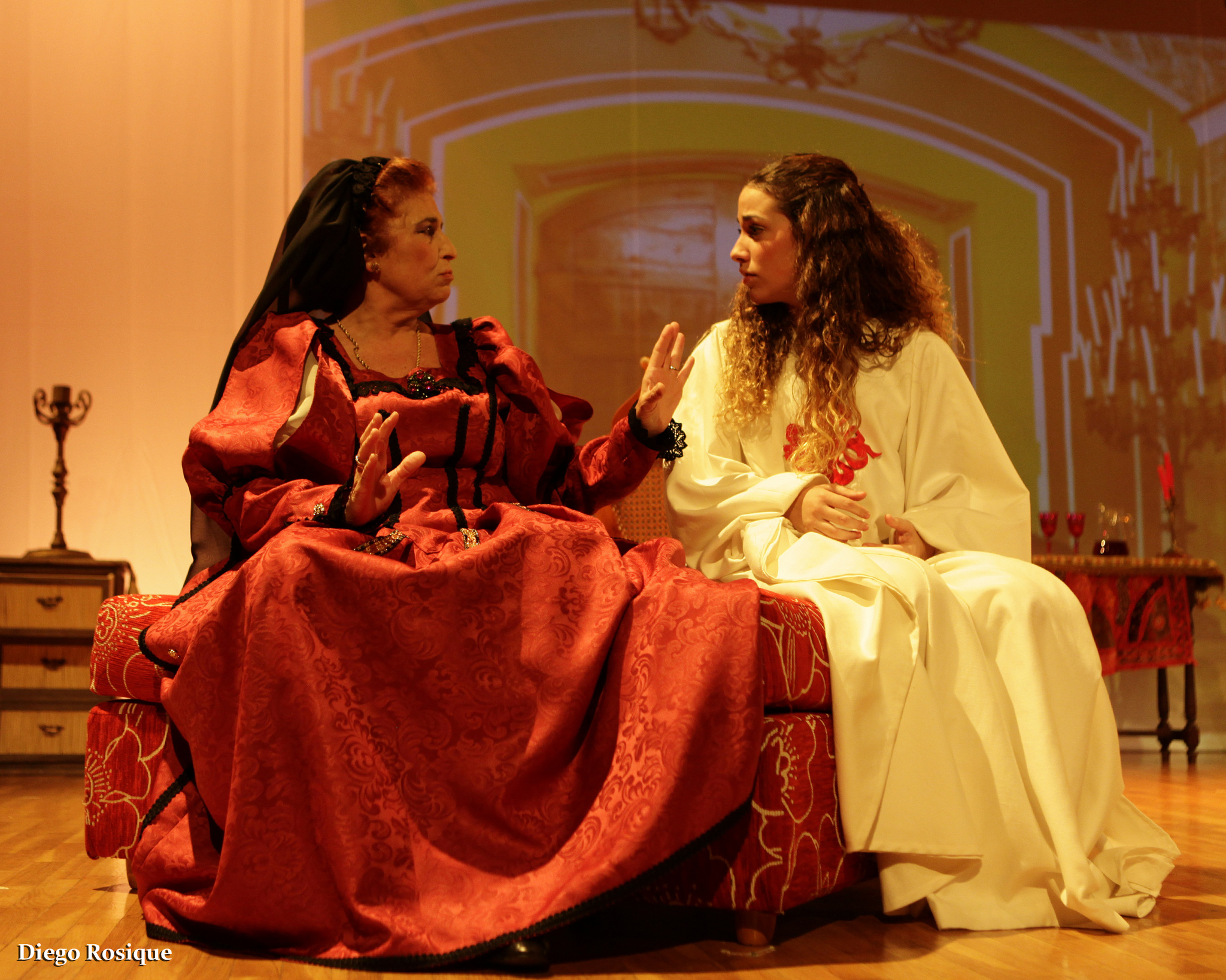 Imagen de la obra 'Don Juan Tenorio' a cargo de la Compañía Teatral Amigos del Tenorio