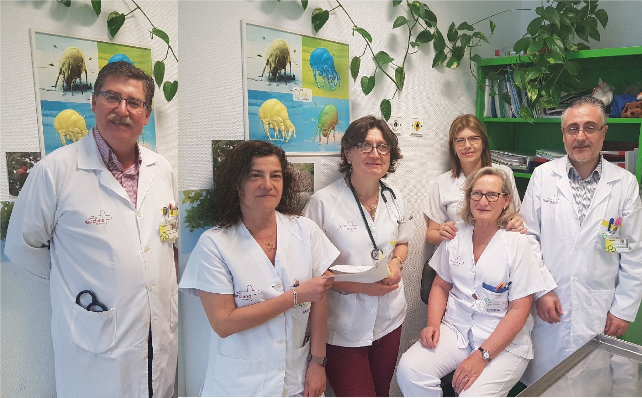 La unidad de asma grave de la sección de Alergología del Hospital General Universitario Reina Sofía de Murcia obtiene la acreditación de excelencia y de unidad de formación