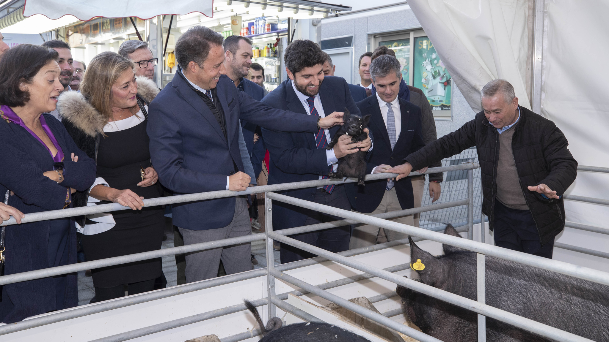 El presidente de la Comunidad inaugura la 51 edición de la Feria Ganadera, Industrial y Agroalimentaria de Lorca, SEPOR