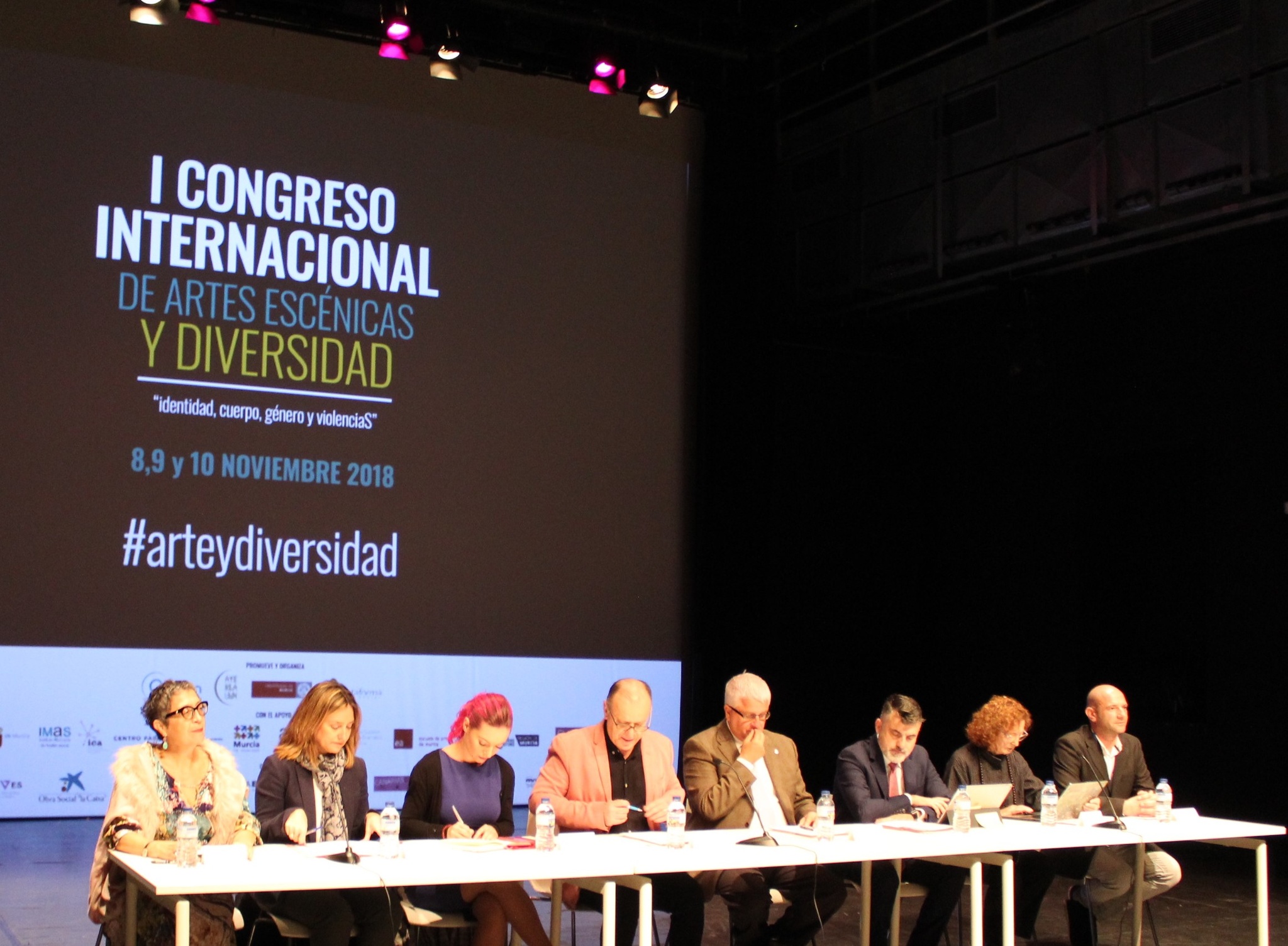 Inauguración del I Congreso Internacional de Artes Escénicas y Diversidad