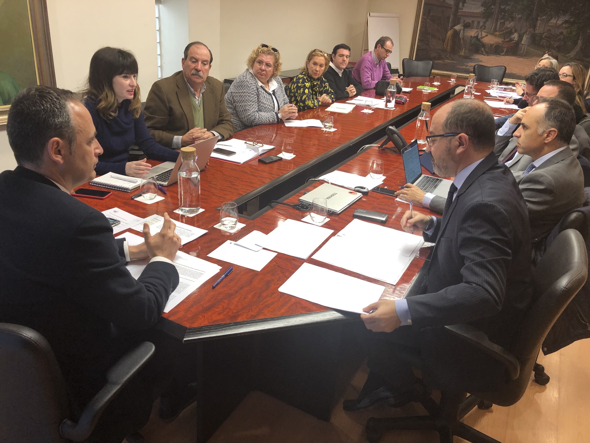 Imagen de la reunión de la Comisión Coordinadora de Prácticas Académicas