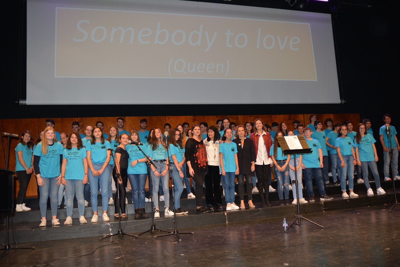 Cerca de 350 alumnos participan en el encuentro de coros escolares 'Cantemus' en Águilas