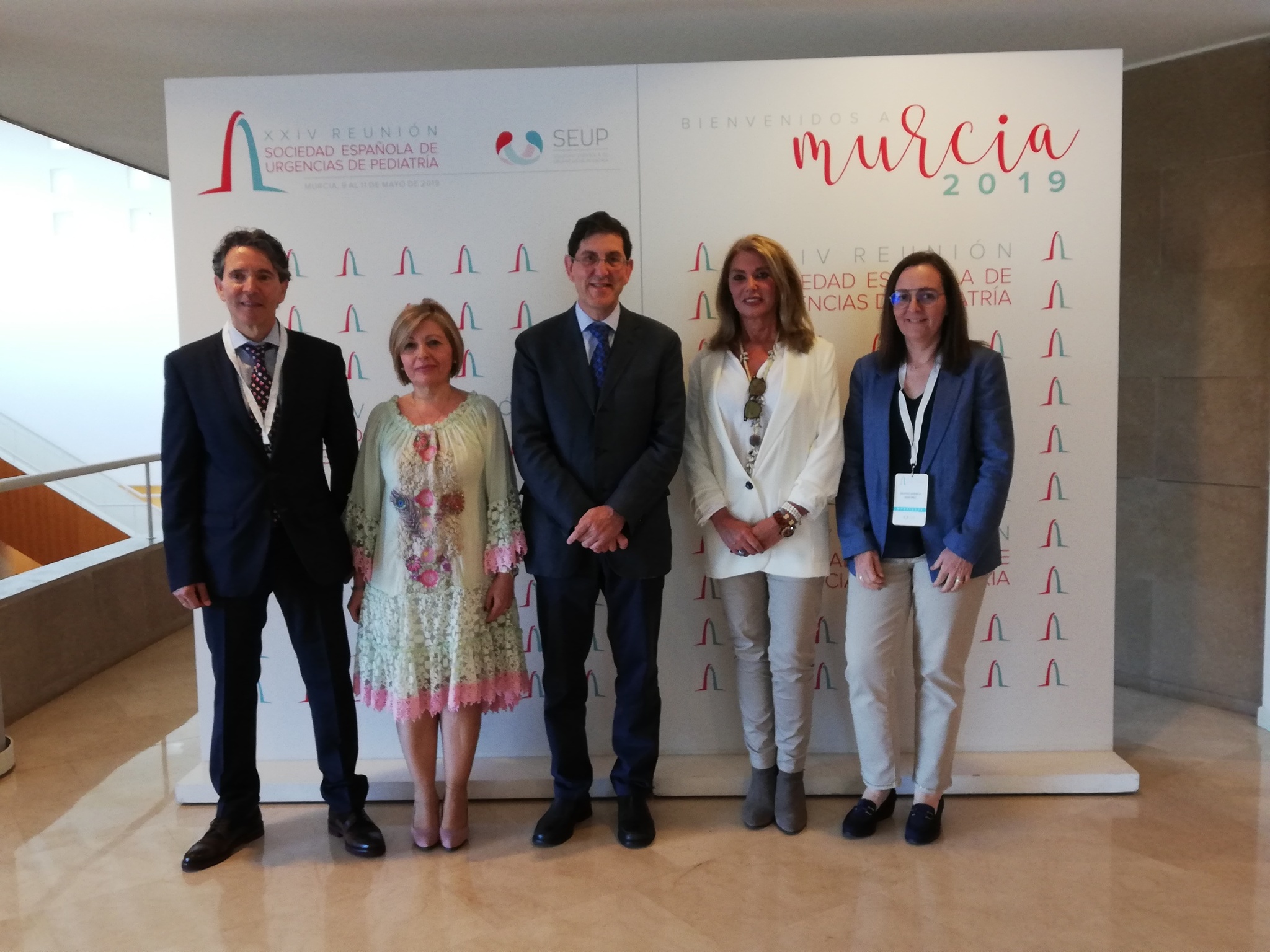 Inauguración de la reunión anual de la Sociedad Española de Urgencias Pediátricas