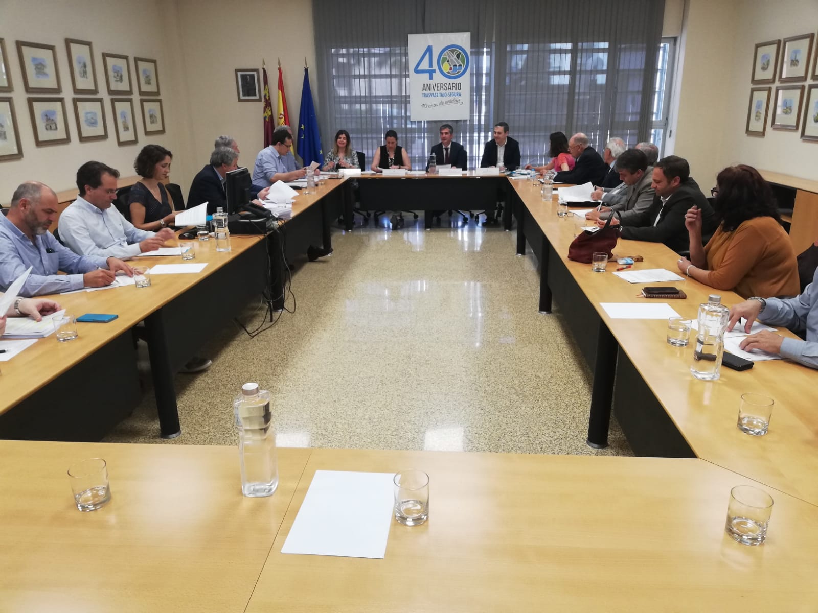 El consejero de Agua, Agricultura, Ganadería y Pesca, Miguel Ángel de Amor, convoca el Consejo Regional del Agua (CARA)