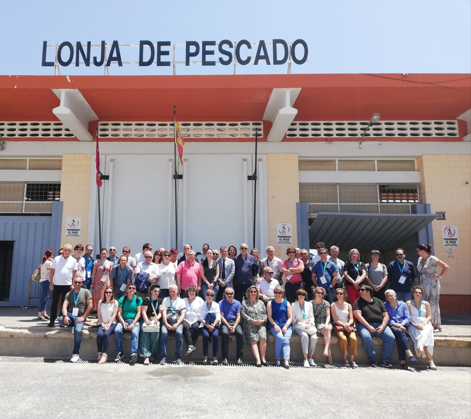 El consejero Miguel Ángel del Amor con los participantes en la IV Sesión Anual de la Red Española de Grupos de Pesca