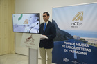 El consejero de Fomento e Infraestructuras, José Ramón Díez de Revenga durante la presentación del avance del programa 'aCTus' para la mejora de ...