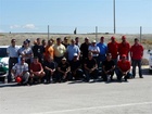 Participantes en el curso de conducción evasiva y de seguridad 2010