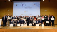 Galardonados en los II Premios de Obra Civil de la Región de Murcia