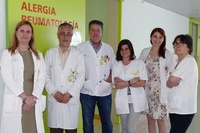 Miembros del equipo de alergias del hospital Reina Sofía y del hospital Vinalopó