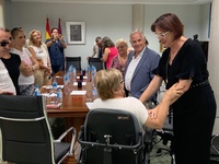 La vicepresidenta se reúne con Comité de Representantes de Personas con Discapacidad y sus Familias de la Región de Murcia Región de Murcia