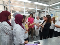La consejera de Educación visita el Instituto de Enseñanza Secundaria Ingeniero de la Cierva de Murcia