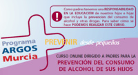 Curso dirigido a padres y madres para prevenir el consumo de alcohol en sus hijos