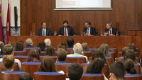 López Miras clausura el acto de inauguración de las 'II Jornadas de Oratoria'