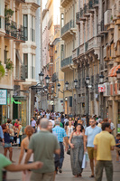 Imagen de una calle céntrica de la ciudad de Murcia