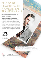 Cartel de la presentación del fotolibro 'The Saxons of Transylvania'