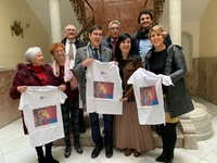 El consejero de Salud, Manuel Villegas, firma el convenio de colaboración con la Asociación de Familiares y Amigos de Enfermos de Alzheimer (AFAL)