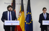 Rueda de prensa del presidente de la Región de Murcia  (2)