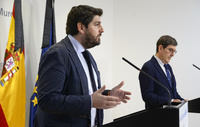 Rueda de prensa del presidente de la Región de Murcia (2)