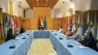 Fernando López Miras se reúne con la presidenta de la Federación de Asociaciones Murcianas de Personas con Discapacidad Física y Orgánica de la Región de Murcia (Famdif-Cocemfe)