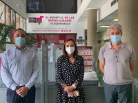 Visita al Hospital Clínico Veterinario de la Universidad de Murcia
