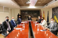 Reunión con la Federación de Municipios de la Región de Murcia y representantes de las universidades de la Región