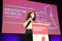La consejera de Turismo, Juventud y Deportes, Cristina Sánchez, inaugura la IV Jornada de Inteligencia Turística, bajo el título 'Casos de Éxito'