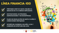 Línea Financia-100 del Instituto de Crédito y Finanzas de la Región de Murcia, ICREF