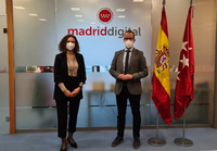 Reunión con la consejera-delegada de la Agencia para la Administración Digital de la Comunidad de Madrid