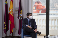 El presidente de la Comunidad inaugura la jornada ¿Cartagena, enclave para la industria offshore¿/2