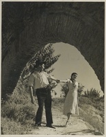 Imagen de la película 'En los jardines de Murcia' rodada en la Región de Murcia en 1936