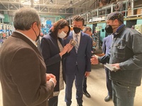 Valle Miguélez visita el Centro Integrado de Formación Profesional de Federación Regional de Empresarios del Metal de Murcia, Fremm 'Arsenio Sánchez Navarro'
