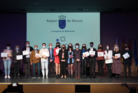 Acto de entrega de los premios extraordinarios de Enseñanzas Artísticas de la Región de Murcia (1)