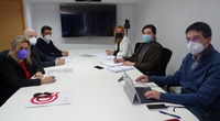 Reunión de constitución de la comisión de seguimiento del protocolo de colaboración suscrito con la Fundación Organización Nacional de Ciegos de ...
