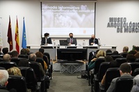 El consejero de Transparencia, Seguridad y Emergencias, Antonio Sánchez Lorente, inaugura la jornada sobre Acción Humanitaria en el contexto de una...